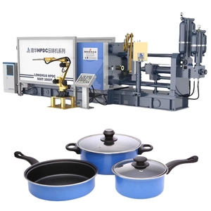 Ligne de production entièrement automatique d'ustensiles de cuisine en aluminium avec machines de fonderie métallique et machine de polissage des métaux pour ustensiles de cuisine en aluminium - Product Image 1