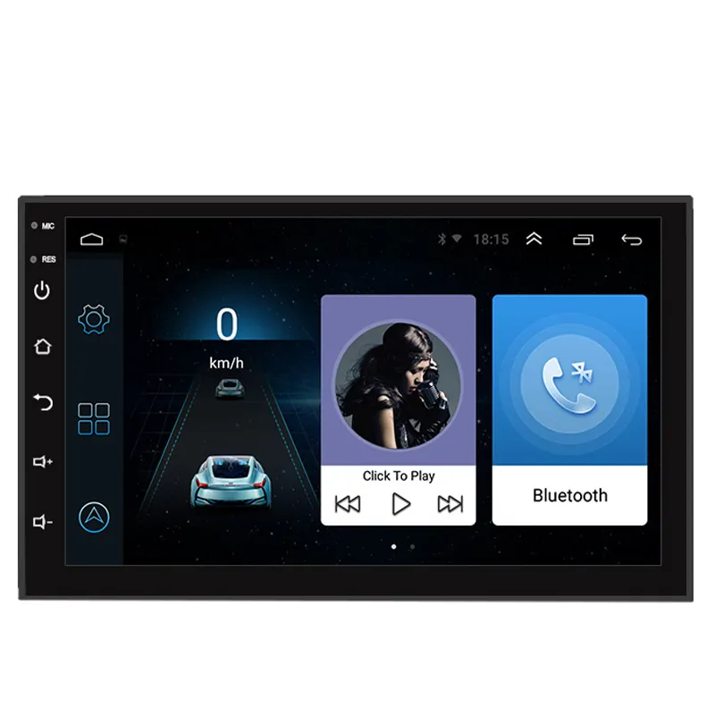 2din 7 inç Android otomatik araba mp5 çalar manuel araba radyo dvd OYNATICI