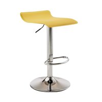 Meubles de dossier de bar de restaurant commercial simple, tabouret de bar pivotant à hauteur réglable en gros avec repose-pieds