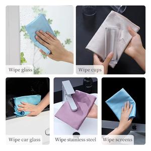 Splendid Quality Fantastic Sales Glass Cleaning Fish Scale Absorbent Sustainable Non Scratch Lint-Free Custom Microfiber <b>Cloth</b> - Product Image 5