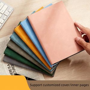 Cuaderno de PU A5 con Logotipo Personalizado, Cambia de Color, 200 Páginas, Papel Daolin de 80 g/m², Cubierta Personalizada, Diario de Oficina OEM para el Hogar - Product Image 2