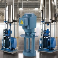 Pompe de circulation triphasée à immersion électrique AC en alliage d'aluminium basse tension pour refroidissement de machines-outils, OEM