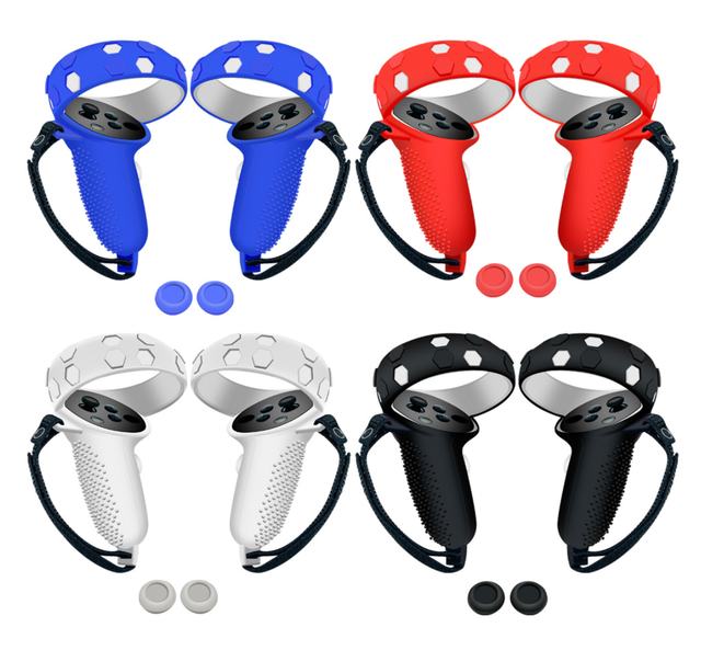 Protection Cover for Handle Grip Soft Sleeve Silicone Case for Oculus/Meta Quest 2 Vr Accessories