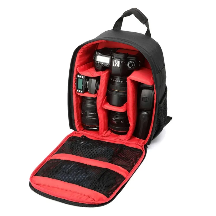 हॉट सेलिंग ओएम कस्टम लोगो DL-B012 पोर्टेबल आउटडोर स्पोर्ट्स बैकपैक कैमरा बैग कैमरा बैग