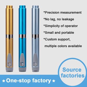 Customizable Adjustable Dose Cartridge <b>Pen</b> 3ml for Cosmetic Liquid Application OEM Reusable Metal Refillable Injection Device - Product Image 1