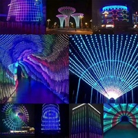 Bande led rgb adressable 12V WS2811 programmable 30 60 pixels