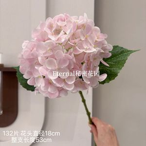 Ramo de Hortensias Artificiales Secret Garden, 18 cm de Diámetro, 53 cm de Largo, para Decoración de Bodas - Product Image 5