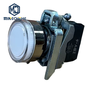 Illuminated <b>Push</b> <b>Button</b> <b>Switch</b> XB4BW3161 XB4BW3165 22mm Momentary NO NC Contact LED Indicator Control Station - Product Image 1