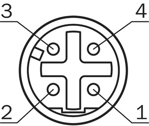 Laser khoảng cách cảm biến bệnh DL100-21AA2110 DX100 - Product Image 4