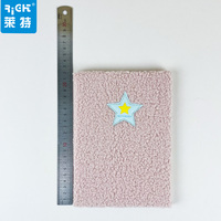 Kawaii Niedliches Weiches Plüsch-Notizbuch für Schüler und Kinder Flauschiges Cartoon Mini-Tagebuch Notizheft