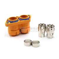 Connecteur traversant HVPT avec presse-étoupe, anneau blindé IPT, languette, 1, 2, 3 pôles, 25 mm², 35 mm², 50 mm²