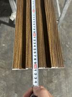 Panel Dinding Beralur WPC Tahan Air, Panel Grille Dekoratif Motif Kayu Interior untuk Hotel, Villa & Proyek Komersial