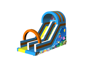 Toboggan gonflable pour enfants sur le thème des animaux de <span class=keywords><strong>la</strong></span> <span class=keywords><strong>jungle</strong></span> pour parc d'attractions - Product Image 5