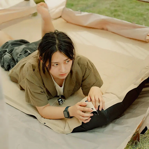 Двухместный автоматический надувной матрас-палатка для улицы, влагостойкий, утолщенный, портативный, для кемпинга, эргономичный дизайн - Product Image 2