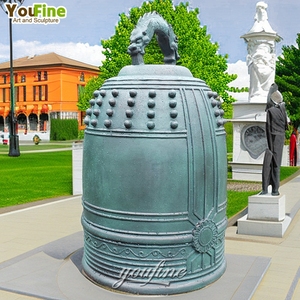 <span class=keywords><strong>Cloche</strong></span> d'église en bronze antique, artisanale, sur mesure, grande taille, pour extérieur, à vendre - Product Image 5
