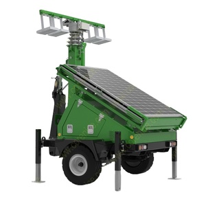 เสาไฟโซลาร์เคลื่อนที่แบบ LED สำหรับทะเลทรายและเหมืองแร่ - Product Image 1
