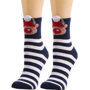 Nouvelles <span class=keywords><strong>chaussettes</strong></span> de Noël pour femmes, motif mignon de <span class=keywords><strong>renard</strong></span>, chien, Père Noël, élan, <span class=keywords><strong>chaussettes</strong></span> de Noël - Product Image 5