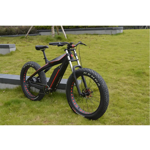 Fahrrad Elektro <span class=keywords><strong>Kontax</strong></span> ES750 26 Zoll Fat TIire Kohle faser E Bike 48V 750W Elektro fahrrad - Product Image 6