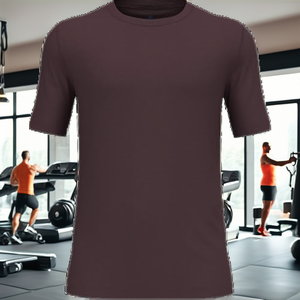 Camiseta Deportiva Personalizable Unisex, Corte Ajustado, Tejida y Bordada, 100% Lana, Secado Rápido, Cuello Redondo, Manga Corta, para Entrenamiento - Product Image 2