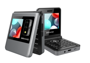 <span class=keywords><strong>Fancy</strong></span> lật điện thoại với màn hình kép 4G Bàn phím Dual Sim vỏ sò điện thoại không có SOS 4G di động điện thoại di động - Product Image 5