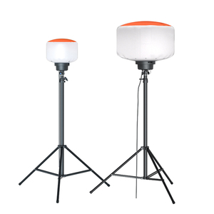 Tours d'éclairage LED anti-éblouissement à 360 degrés, portables, 60W, 240W, 320W, indice de protection IP54, trépied télescopique pour chantier de construction - Product Image 1