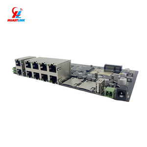 Routeur pare-feu d'entreprise Huastlink HC-G80 MTK7981 Dual Core ARM Gigabit 1 WAN <span class=keywords><strong>8</strong></span> ports LAN double SIM AX3000 <span class=keywords><strong>WiFi</strong></span> 6 VPN avec console - Product Image 2
