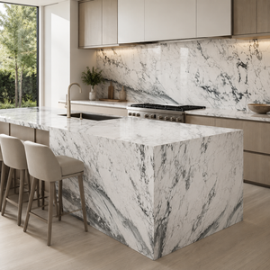 Mugla White Marble Slabs Big Slabs Polished Contemporary Villa Application Calcite Stone Waterproof - Product Image 2