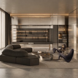 Série Qi OEM ODM : Ensemble de meubles modernes sur mesure pour toute la maison (<span class=keywords><strong>cuisine</strong></span>, armoire, salon) - Product Image 3
