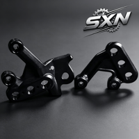 Support de pédale en aluminium CNC pour Sur Ron Light Bee X S, support de repose-pieds gauche et droit, pièces modifiées en stock