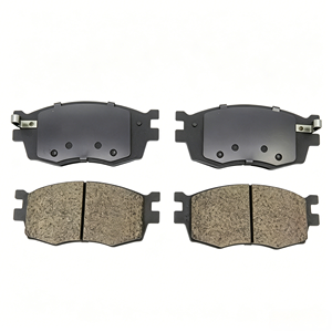 Pastillas de freno delanteras 581011GE00 para Hyundai Accent Kia Rio 58101-1GE00, cerámicas, de bajo ruido, sistema de frenado automotriz, pastillas de freno de disco - Product Image 1