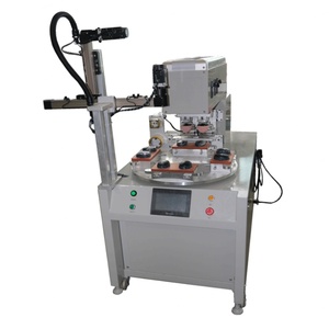 Impresora de tampones de alta velocidad de gran venta con tintero completo, robot de descarga de calidad, mesa giratoria automática y motor central. - Product Image 3