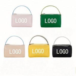 Large Capacity Waterproof PU Leather Cosmetic Travel Bag for Women, Toiletry Organizer Makeup Case <b>Gift</b> - Product Image 1