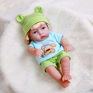 Vente en gros de poupées en silicone souple de 12 pouces pour nouveau-nés, bébés reborn, jouets mignons pour enfants - Product Image 2