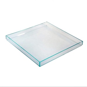 Glossy Black Acrylic <strong>Butler</strong> <strong>Tray</strong> Black Acrylic <strong>Trays</strong> Acrylic Tea <strong>Tray</strong> - Product Image 5