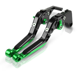 Pour <span class=keywords><strong>Kawasaki</strong></span> <span class=keywords><strong>ZX7R</strong></span>/ZX7RR 1989-2003 2002 ZX9 accessoires de moto CNC en aluminium extensible pliable réglable levier d'embrayage de frein - Product Image 5