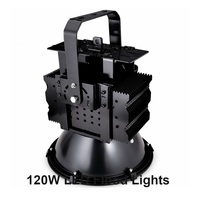 Reflector LED de Alta Potencia de 120W IP65 COB SMD, Antideslumbrante, 6000K 3000K, Tipo Aleta, Resistente al Agua, para Exteriores, para Estadios