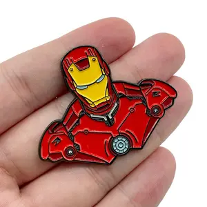 Promosi kustom pin enamel keras dengan kartu dukungan kertas pin kerah sesuai hadiah