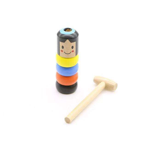 Novità di vendita calda infrangibile in legno <span class=keywords><strong>uomo</strong></span> giocattolo magico educativo in legno ostinato trucco magico per <span class=keywords><strong>uomo</strong></span> oggetti di scena per bambini regalo per bambini - Product Image 3