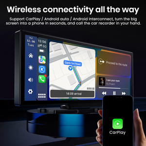 10x26 ''xách tay Carplay màn hình-Android 12, không dây tự động/<span class=keywords><strong>GPS</strong></span>, 5 Wát Loa - Product Image 2