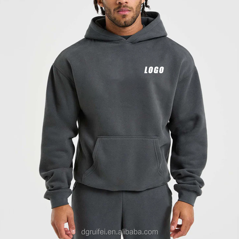 Cotton Heavyweight Oversized Gym Hoodie