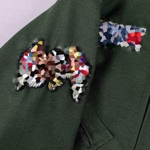 Nouvelle tenue d'aviateur Echo pour <span class=keywords><strong>homme</strong></span> en polyester, idéale pour les fêtes, les équipes sportives, les spectacles de performance corporelle et les costumes de scène. - Product Image 3