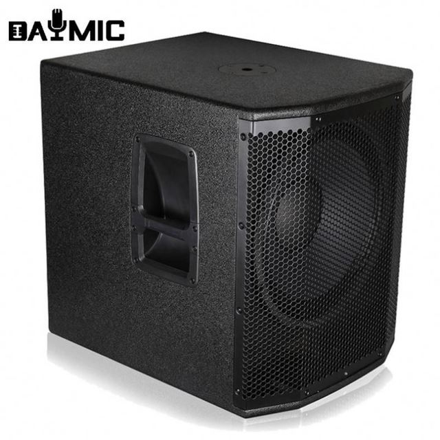 Factory Hot Sale 15 Inch Active Speakers Bass Subwoofer With1000w Amplifier Module for Outside Church Party Home Theater