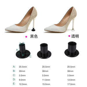 Protections Antidérapantes en <span class=keywords><strong>Silicone</strong></span> de Haute Qualité pour Talons Hauts de Chaussures Femme - Product Image 4