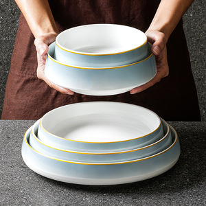 Vajilla de melamina Xiangyuan Meimei, plato para hot pot, plato de tripas de ganso y pato refrigeradas, plato de tripas de ternera y cordero grasas. - Product Image 3