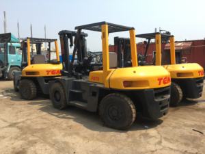 Chariot élévateur tcm fd70 7 tonnes, produit original d'occasion du japon, livraison gratuite - Product Image 3