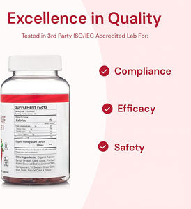 Gomitas de Fibra Dietética de Alta Calidad, Apoyan la Salud Intestinal, Gomitas de Fibra Vegetariana, Fibra de Granada, Promueven el Equilibrio del Microbioma - Product Image 3