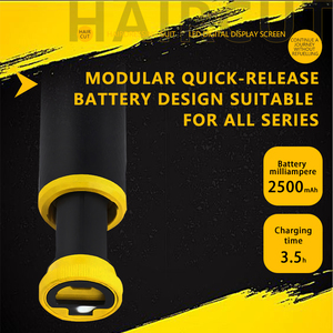 Kemei Km-8561 Pro 2500mah Batterie Li-ion Moteur haute vitesse 7300 tr/min Ensemble de tondeuse à cheveux 2 en 1 Chargeur sans fil Dock Kit de tondeuse à barbe - Product Image 4