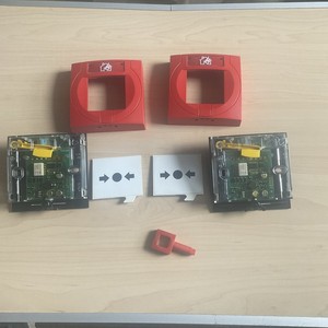 <span class=keywords><strong>2</strong></span> puntos de llamada manual Sms Sentri con plástico reiniciable + llave de prueba Gent nuevo Original Spot Plc - Product Image 5