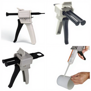 Durable Manual <strong>AB</strong> Dispensing Gun Practical <strong>Tool</strong> for Electronic Assembly Ceramic Glass Adhesive Bonding - Product Image 2