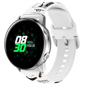 สายซิลิโคน20มม. 22มม. สำหรับ <span class=keywords><strong>Samsung</strong></span> Galaxy Watch 4สายนาฬิกาสำรองสำหรับ amazfit BIP 3 GTS 3/2/2E/GTS2 MINI /gtr - Product Image 2